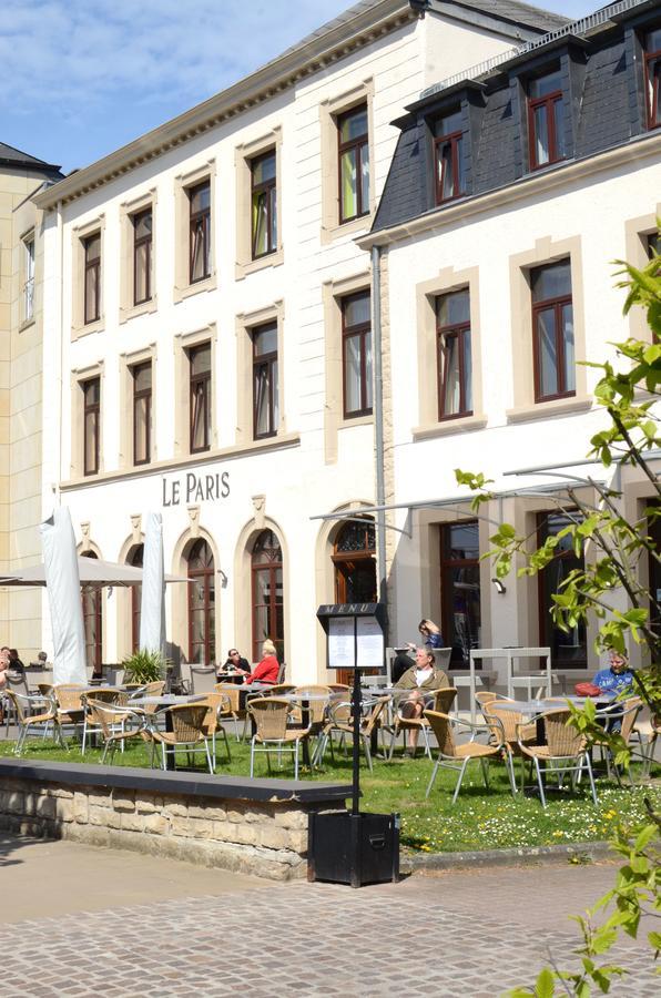 Hotel Restaurant Le Paris Mondorf-les-Bains Exterior foto