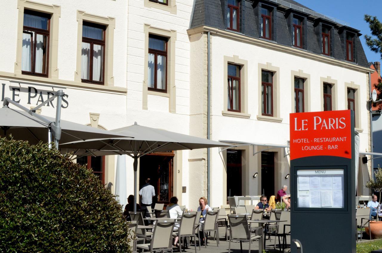 Hotel Restaurant Le Paris Mondorf-les-Bains Exterior foto